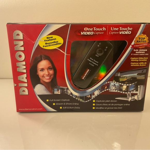 Diamond Multimedia One Touch Video Capture Composite/AV device (untested) - Picture 12 of 14